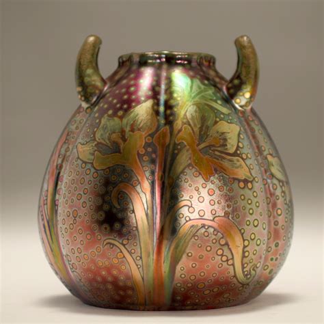 Art Nouveau Style Jacques Sicard For Weller Pottery Weller