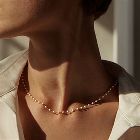 15 Style Simple Pearl Bead Chain Choker Necklace Crystal Leaf Tassel