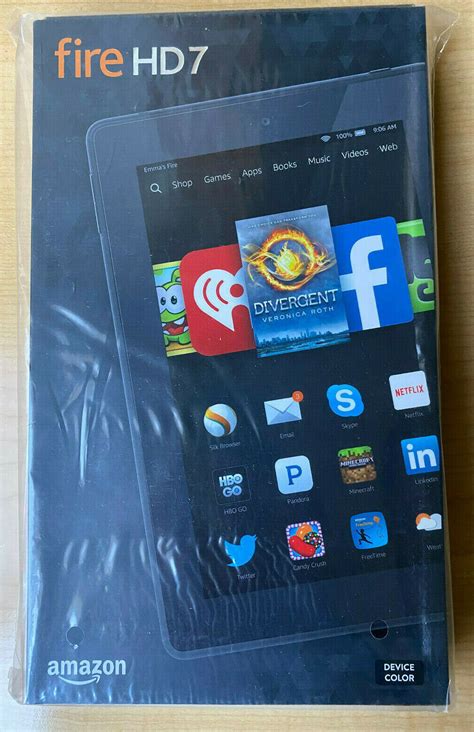 Brand New Amazon Kindle Fire Hd 7 Wi Fi 16gb Quad Core Tablet Black