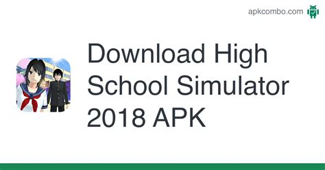 High School Simulator 2018 Apk Android Game Free Download