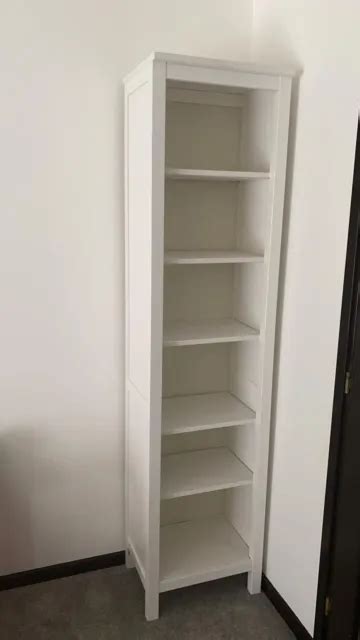 Ikea Hemnes Tall White Bookcase 49 X 37 X 197 Tall 6 Shelves £3500