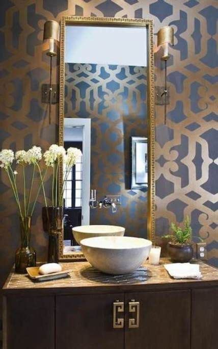 Best Wallpaper Accent Wall Bedroom Small Spaces Powder Rooms Ideas