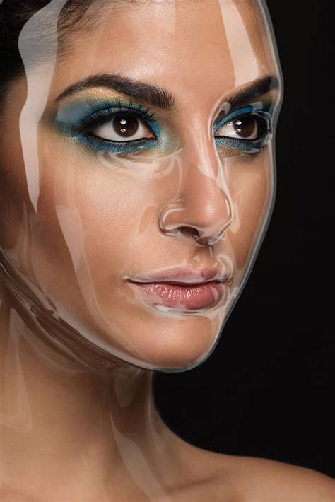 Apply A Plastic Mask Effect To A Portrait
