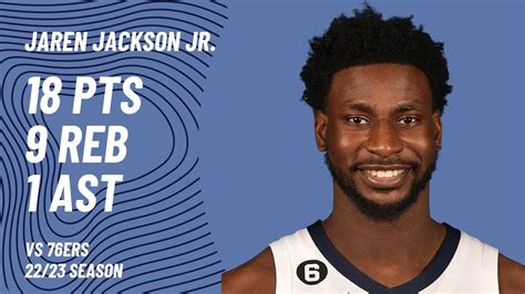 Jaren Jackson Jr Vs Philadelphia 76ers Feb 23 2023 Youtube