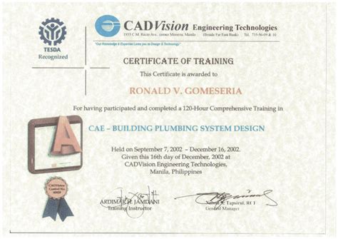 (PDF) "CAE – Building Plumbing System Design Vocational Training Course"