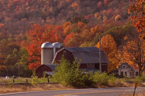 Fall Upstate New York Country Barns Country Life Country Roads