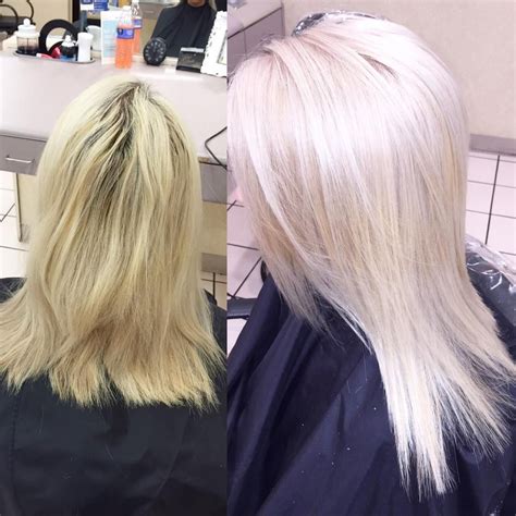 3 applying toner to your hair. Light, Cool and Kicked Up a Notch | White hair toner, Icy ...