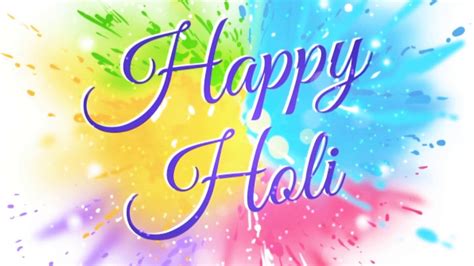 Happy Holi To All Friends Youtube