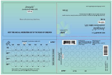 Jencycla - FDA prescribing information, side effects and uses