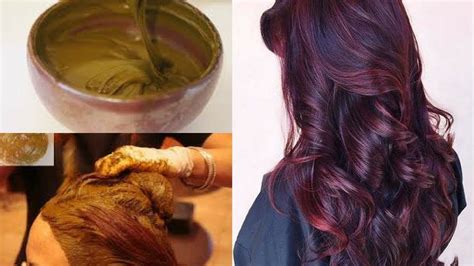 How To Get Burgundy Color With Henna How To Colour Hair Burgundy Naturally At Home With Henna