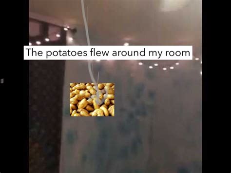 Ever wanted to see a potato fly? A Potato Flew Around My Room / A Potato Flew Around The ...