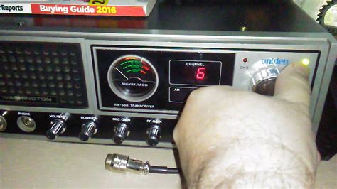 Uniden Washington Cb Radio Base Station Ch Ssb Classic Great Transmit Audio Good Receive