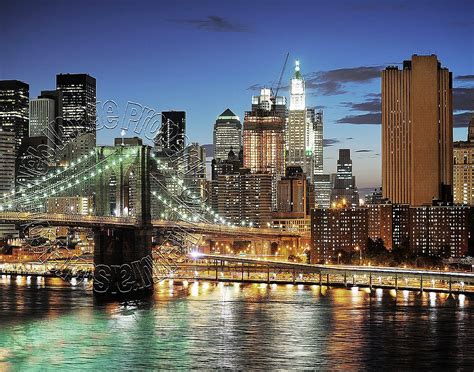 Brooklyn Bridge Color Peel And Stick Wall Mural Full Size Large Wall