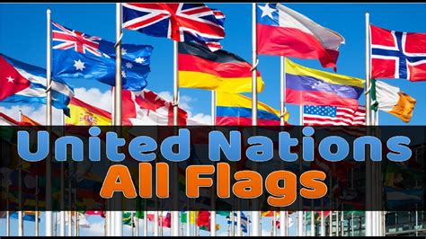 United Nations Members Flags