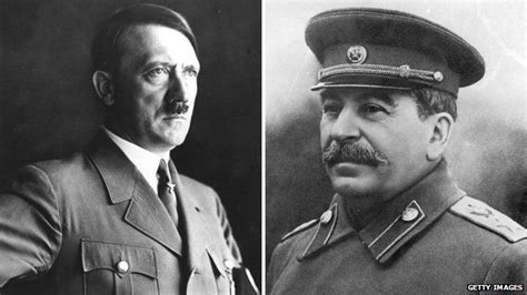 Joseph Stalin And Adolf Hitler