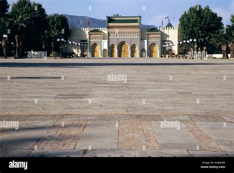 The Royal Palace Fes Morocco Stock Photo Alamy