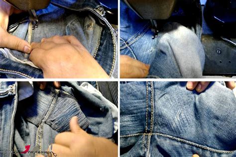 I just recently got a hole in my favorite sweater. Fix a hole in jeans between the legs - Sewing For A Living