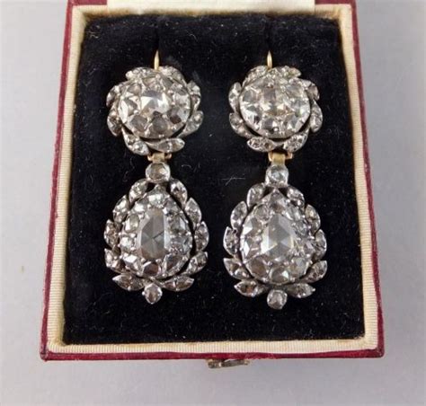 Eighteenth Century Diamond Earrings