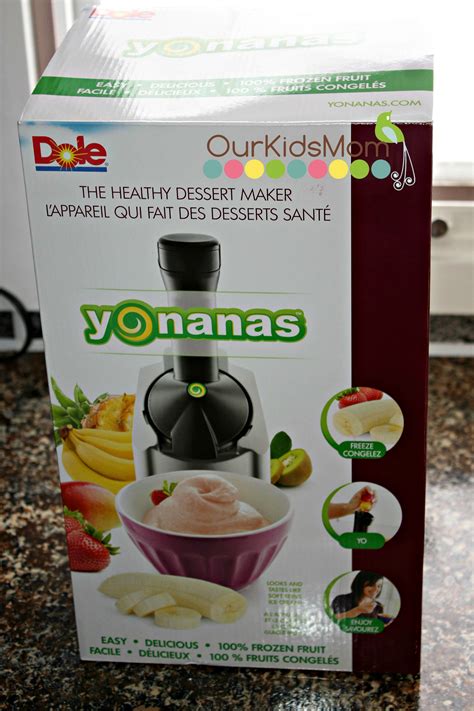 Yonanas Healthy Dessert Maker Ourkidsmom