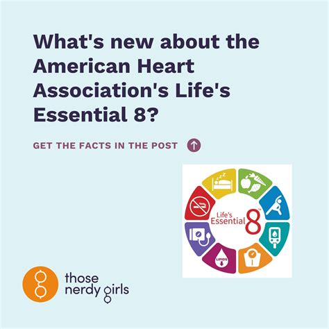 Whats New About The American Heart Associations Lifes Essential 8
