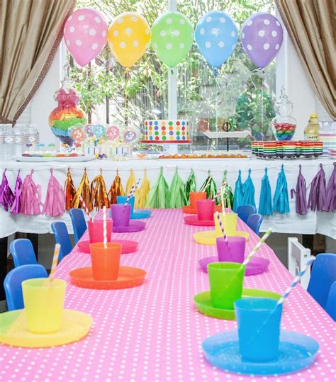 I envy all of these amazing party planners that i follow on pinterest, like kara and amy. Gallery Roundup: Rainbow Parties - Project Nursery