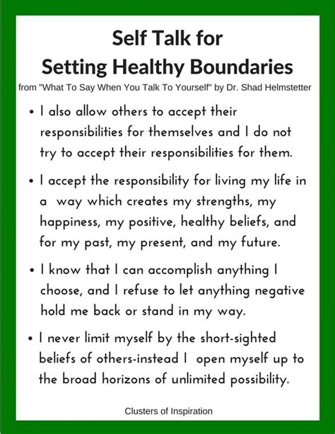 The Guide To Setting Healthy Boundaries In 2020 Setting Healthy