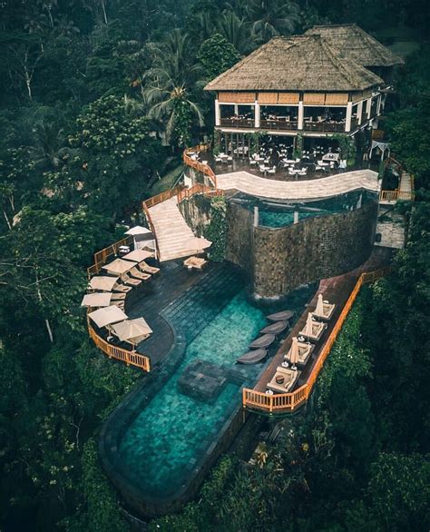 Luxury Resort In Bali Indonesia Ubud Hanging Gardens Of Balibali