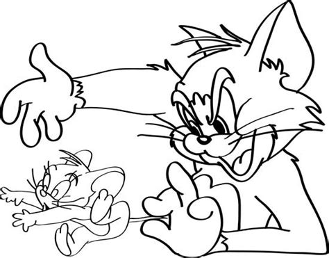 Dibujos De Tom Y Jerry Para Colorear Dibujos F Ciles De Hacer 14884