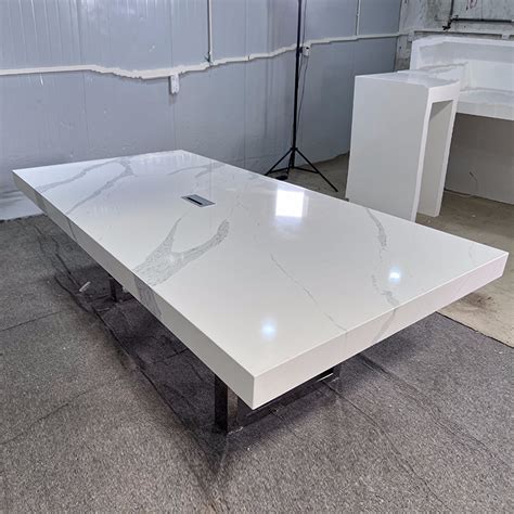 8 Custom Modern Luxury Marble Meeting Conference Table