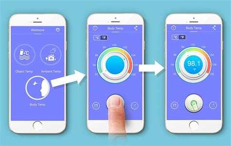 Below, you can see thermometer apps that can measure body temperature. 스마트폰으로 체온·기온 측정을… - 전자신문
