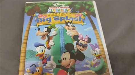 Mickey Mouse Clubhouse Mickeys Big Splash Dvd Overview Youtube