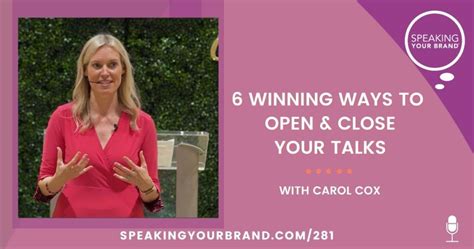 How To Use Simple Story Structure To Create Compelling Content With Carol Cox Speaking Your Brand