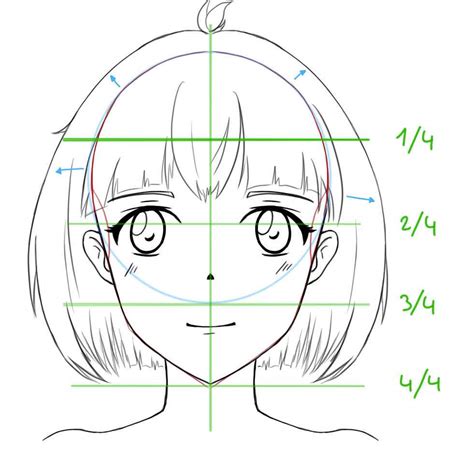 Les Cours Mangas D Inari Sensei Tutoriel Manga Dessiner Le Visage De Face D Un Homme Et D Une