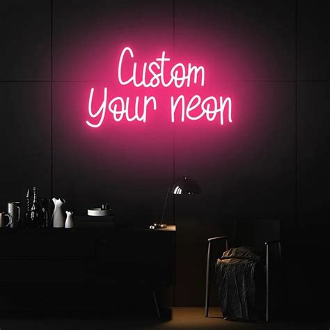 Graphics Green Personalized Dimmable Led Rgb Neon Lights Signs For Wall
