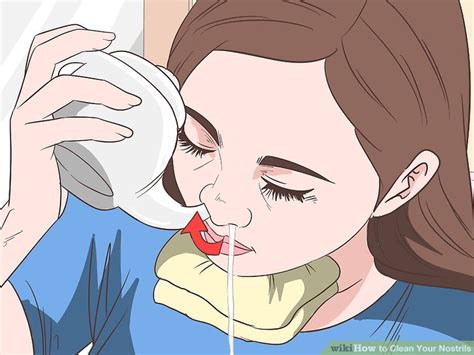 How To Clean Your Nostrils 13 Steps With Pictures Wikihow