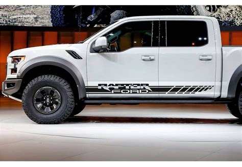 Ford Raptor 2pcs Stripes Vinyl Decals Stickers Logo High Etsy