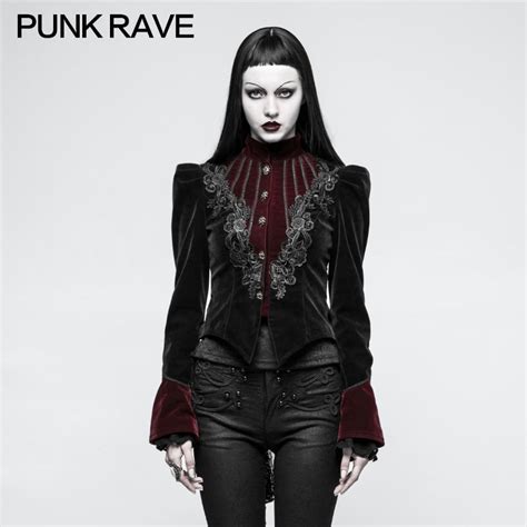 2018 Punk Rave Gothic Scissor Tail Jacket Steampunk Steam Punk Rock