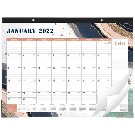Buy 2022 2023 Desk 18 Monthly Deskwall 2 In 1 22 X 17 Jan 2022