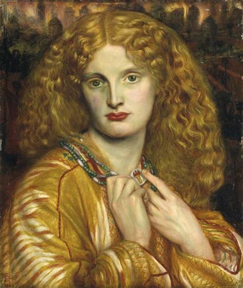 Helen Of Troy 1863 Dante Gabriel Rossetti