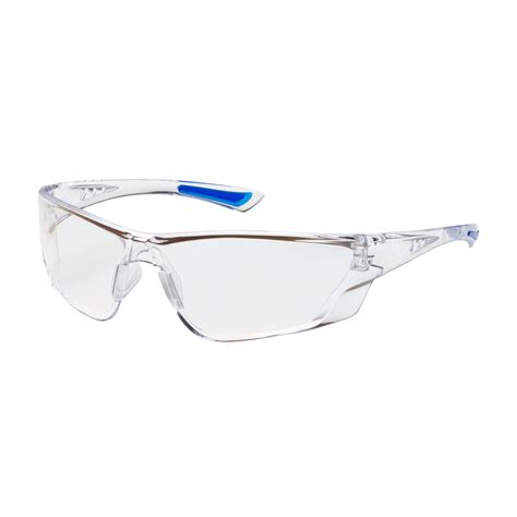 pip 250 32 0020 recon rimless safety glasses with clear temple clear lens and anti scratch anti