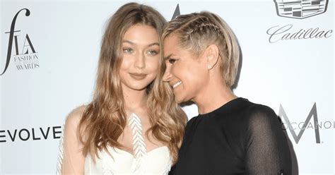 Gigi And Yolanda Hadid At Fashion Los Angeles Awards 2016 Popsugar Celebrity