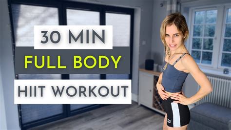 MINUTE FULL BODY WORKOUT HIIT At Home No Equipment No Repeat Total Body YouTube