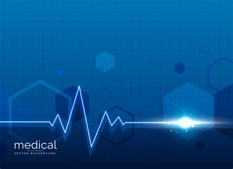 Healthcare Medical Background With Heart Beat Line Download Free