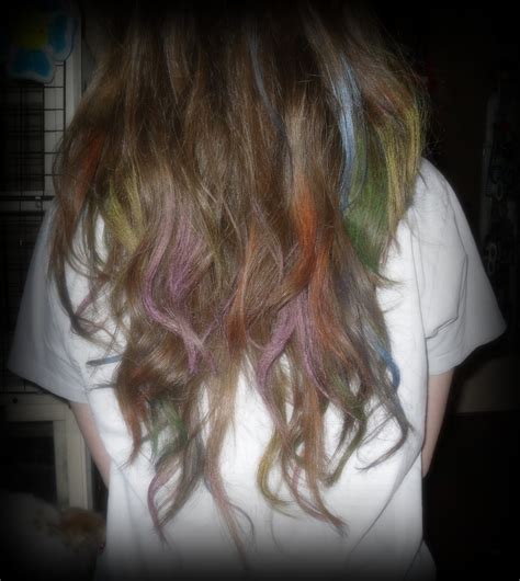 Stars Are For Stealing Color Your Hair With Oil Pastels Diy
