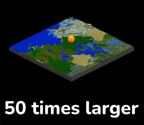 How Big Is Minecraft World Compared To Earth And Sun The Answer Will
