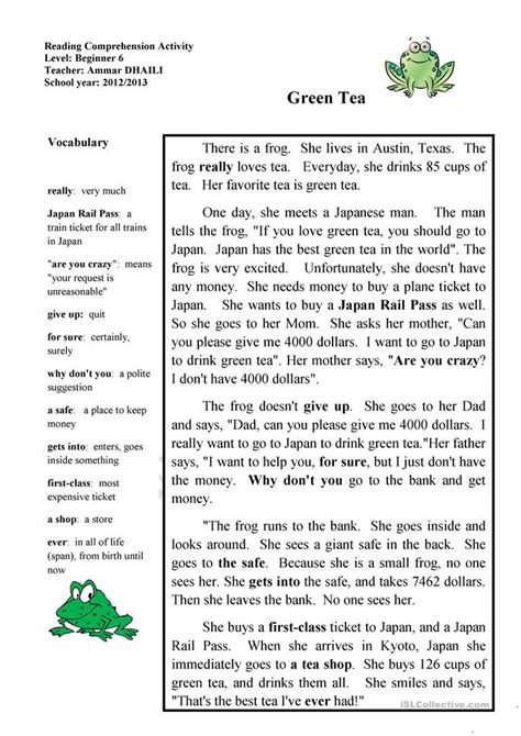 Short Story Worksheet Free Esl Printable Worksheets Made By Teachers