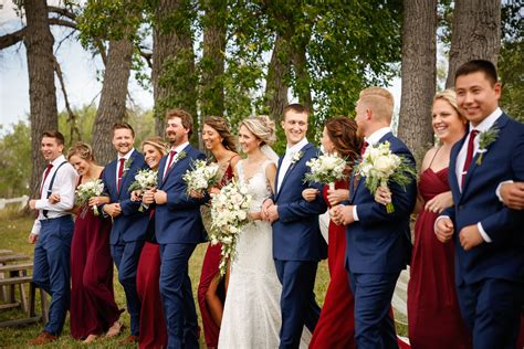 Maroon And Navy Wedding Party Simple Resolution Web Log Miniaturas