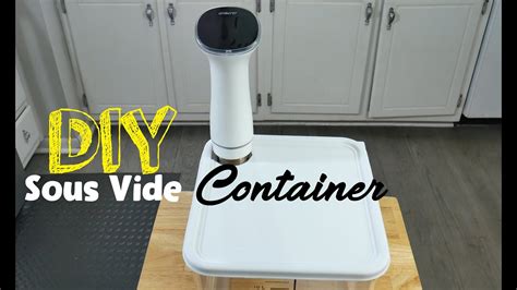 We did not find results for: How To Make DIY Sous Vide Container Easy Simple - YouTube