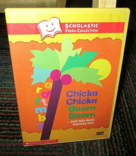 Scholastic Video Collection Chicka Chicka Boom Boom And More Dvd 4 Stories Guc Chicka Chicka