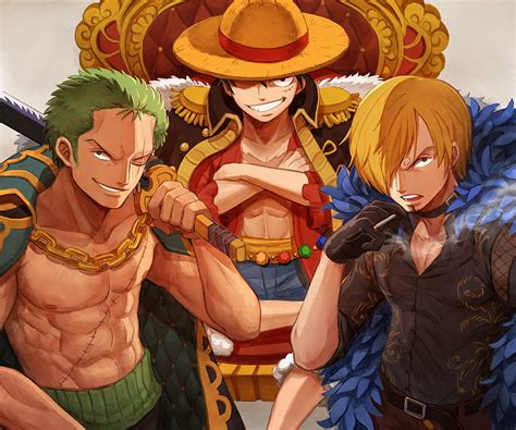 One Piece Monkey D Luffy One Piece Two Years Later Roronoa Zoro